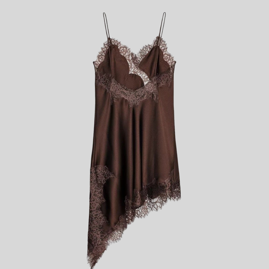 Vestido Magnolia Marrom