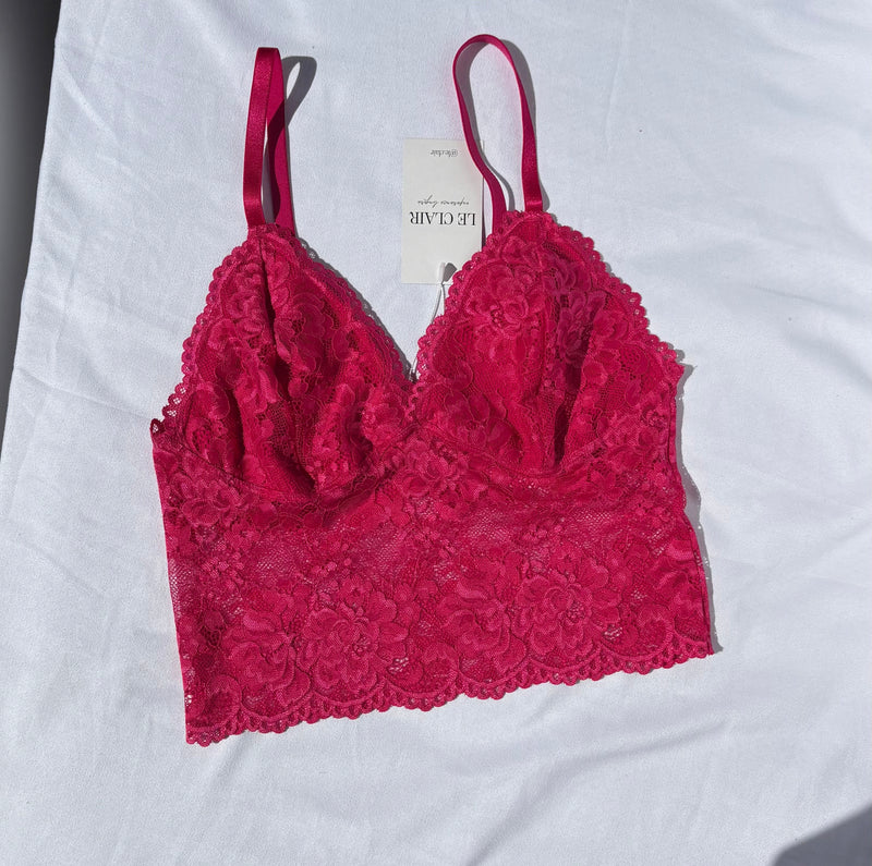 Top Isis pink (com forro)