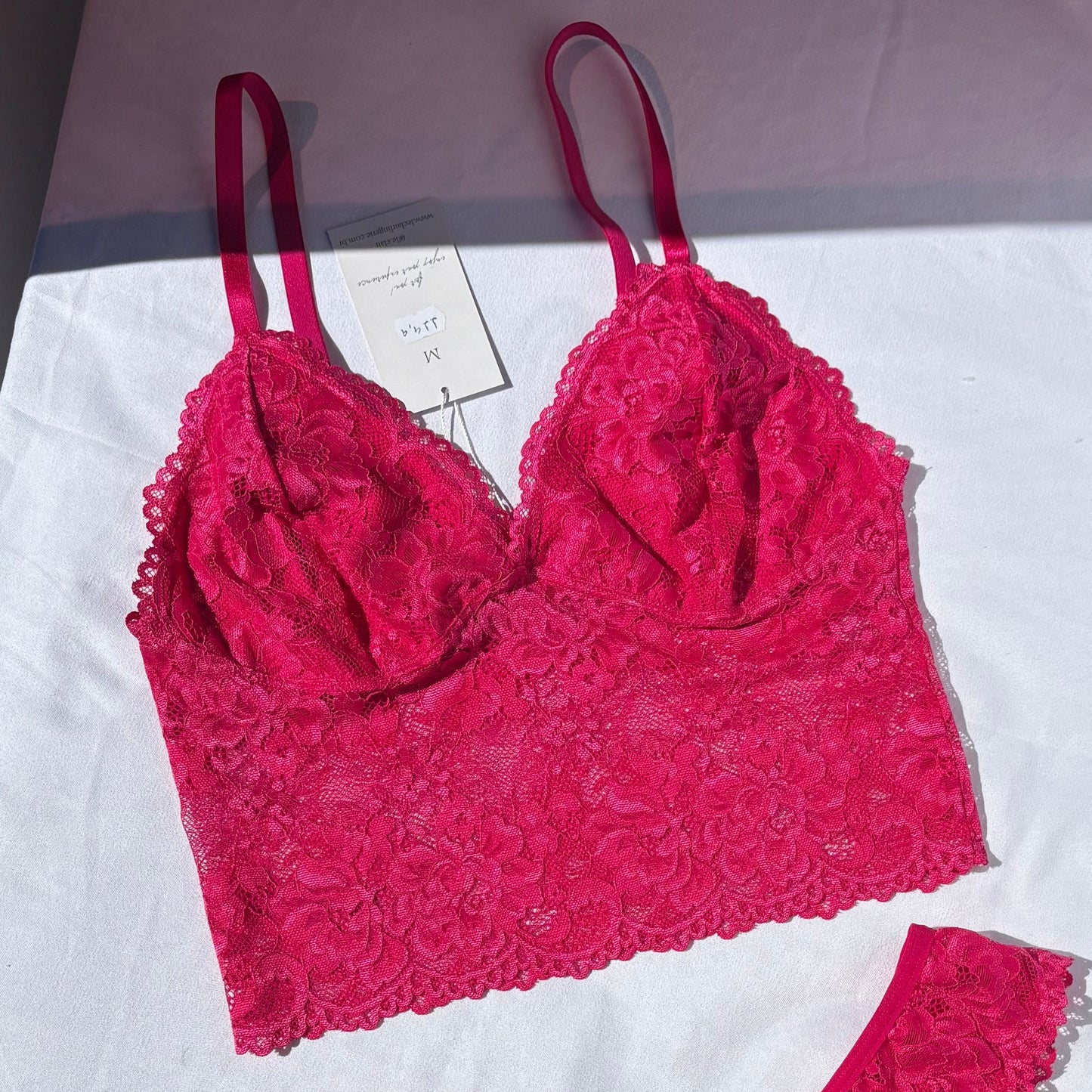 Top Isis pink (com forro)