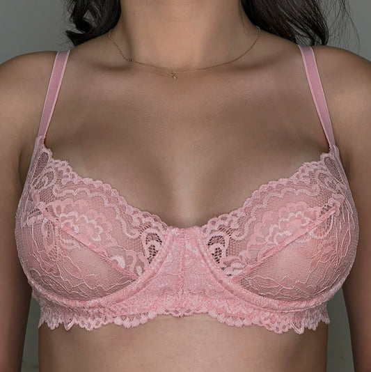 Sutiã Lace Love Rosê (sem forro)