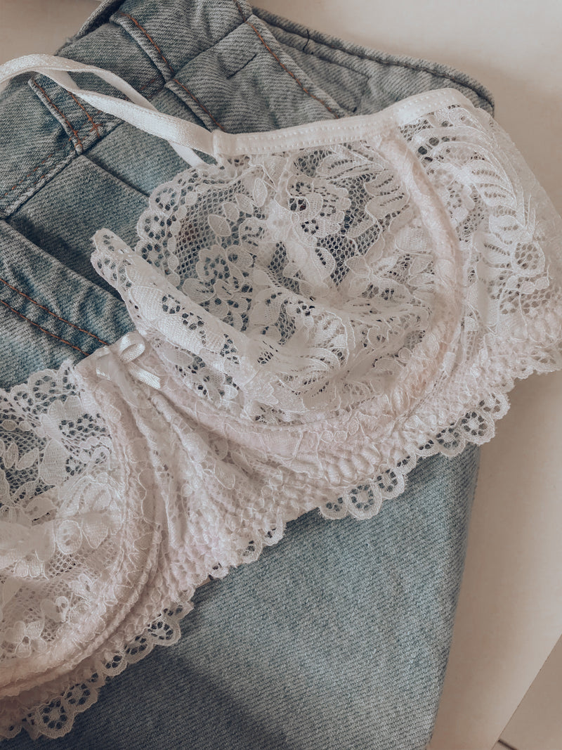 Sutiã Lace Love Branco (sem forro)