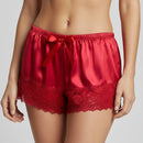 Short Cetim Vermelho