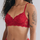 Sutiã Sofia Vermelho (com forro)