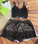 Conjunto Baby Doll Flórida Preto